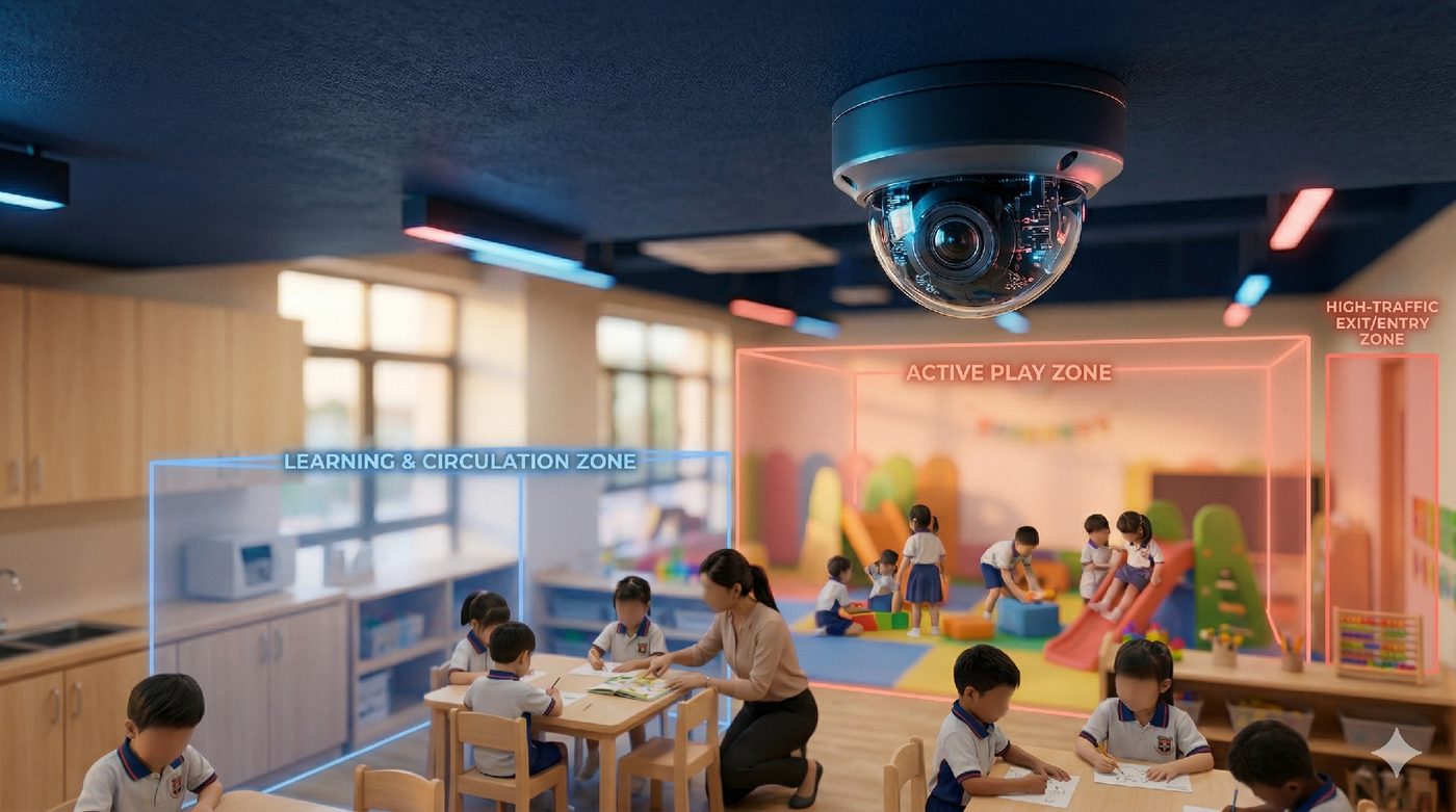 Childcare classroom monitoring visual